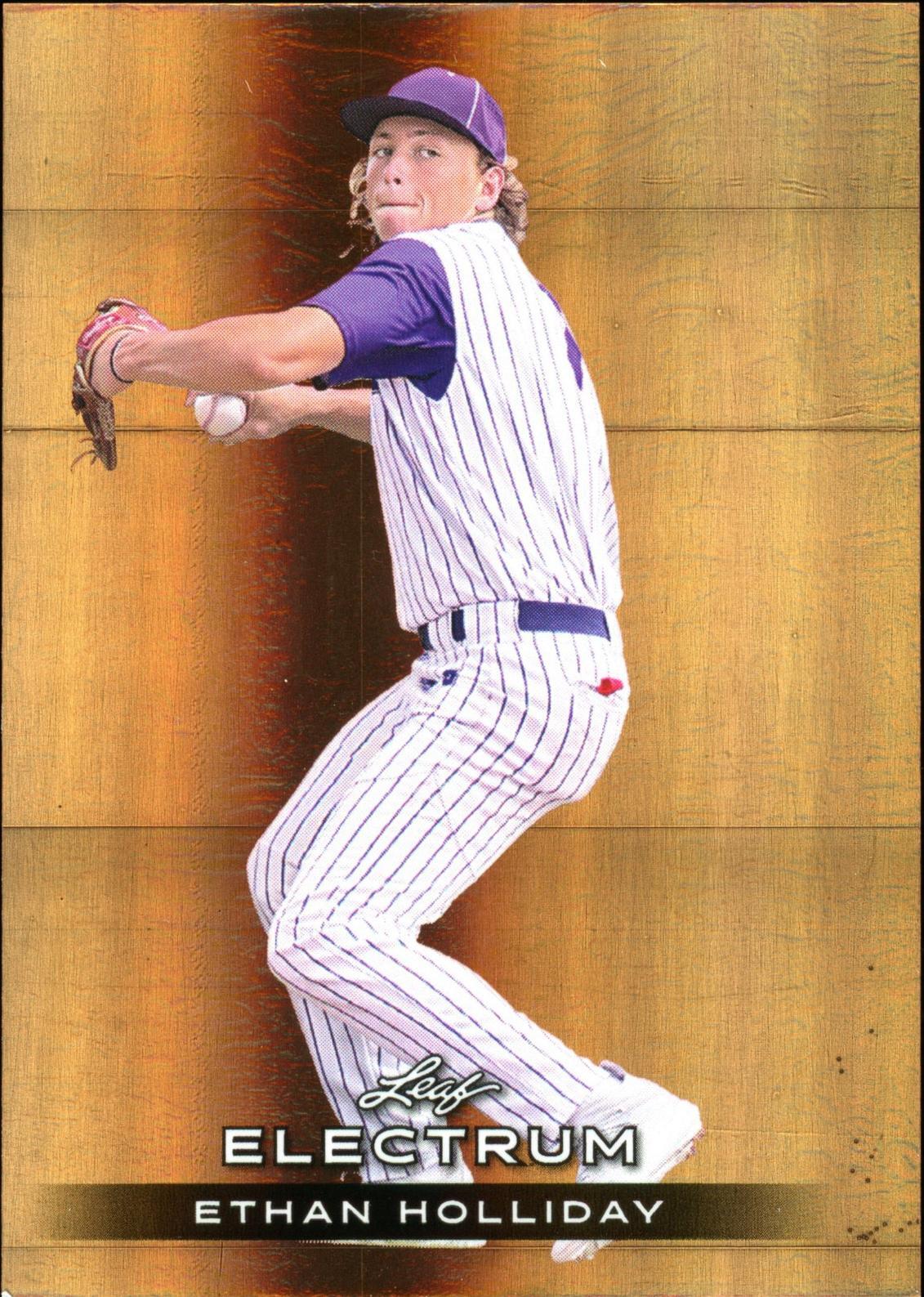 2024 Leaf Electrum - Ethan Holliday #23