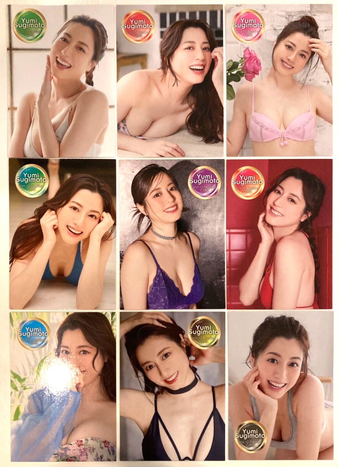 邦楽 yumi Yumi Sugimoto Vol.10 Trading Card Japan gravure Bikini 9