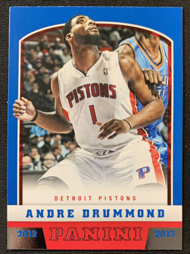 Andre Drummond 2012-13 Panini Basketball Rookie Card RC #211 Qty LA LAKERS. rookie card picture