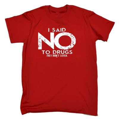 Said No They Didnt Listen Mens Funny Novelty Top Shirts T Shirt T-Shirt Tshirts