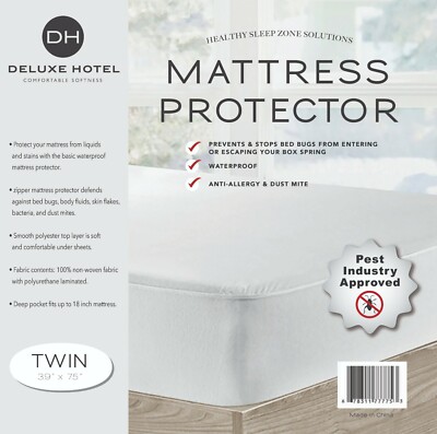 Ultimate Bed Bug Blocker Zippered Mattress Encasement 