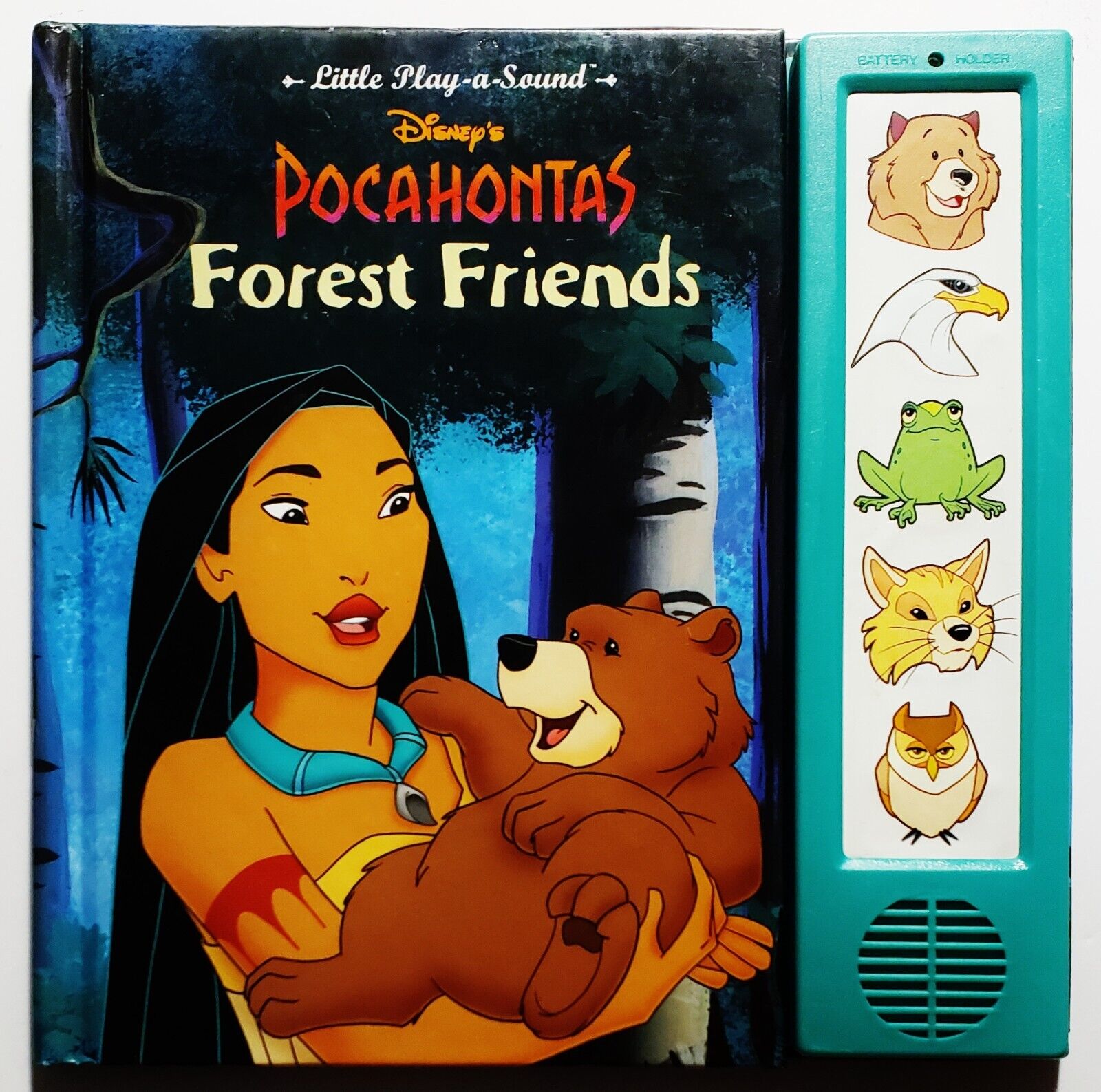 Vintage 1995 Disney's Pocahontas Forest Friends Little Play Vintage 1995 Disney's Pocahontas Forest Friends Little Play