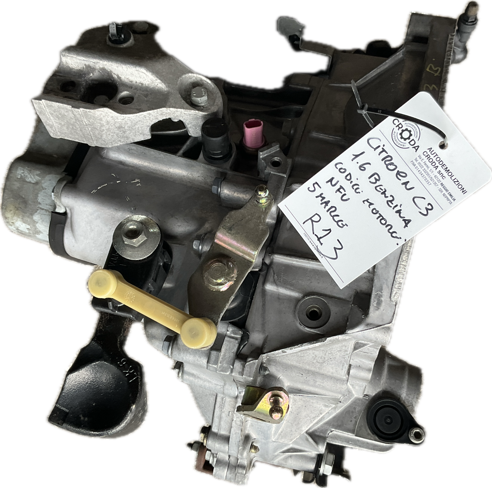 Cambio manuale per modello CITROEN C3 1.6 benzina 5 marce codice motore NFU