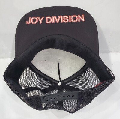 80s 90s Flashbacks Colors Red White JD Unknown Pleasures Trucker Adjustable 