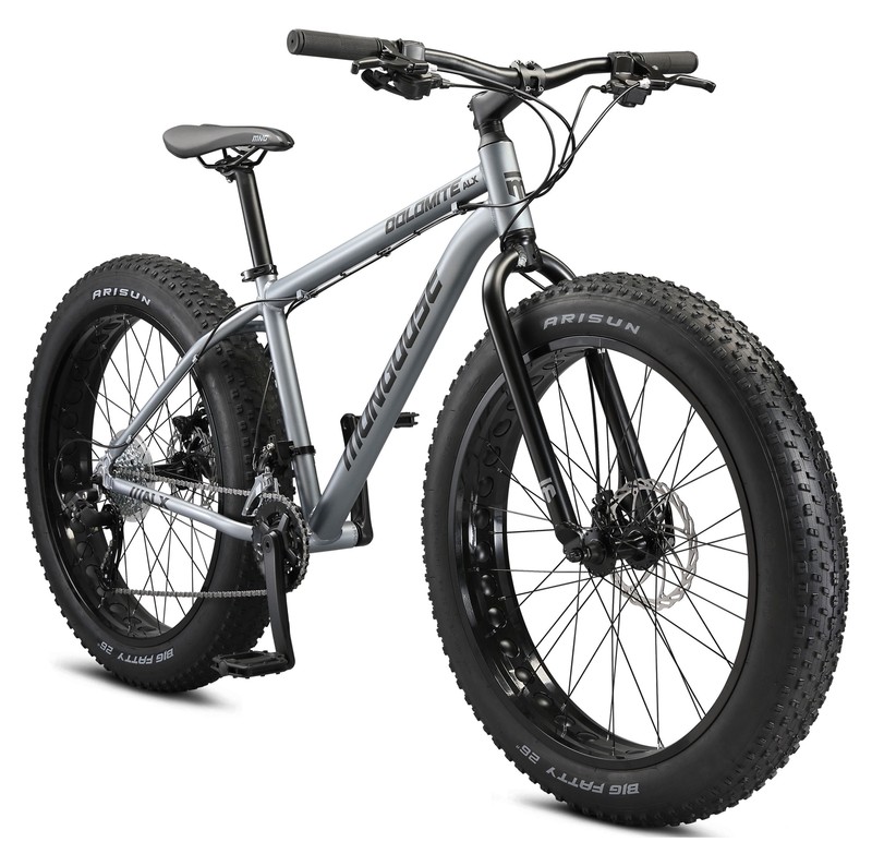 26-In. Dolomite ALX Unisex Fat Tire Mountain Bike, Gray