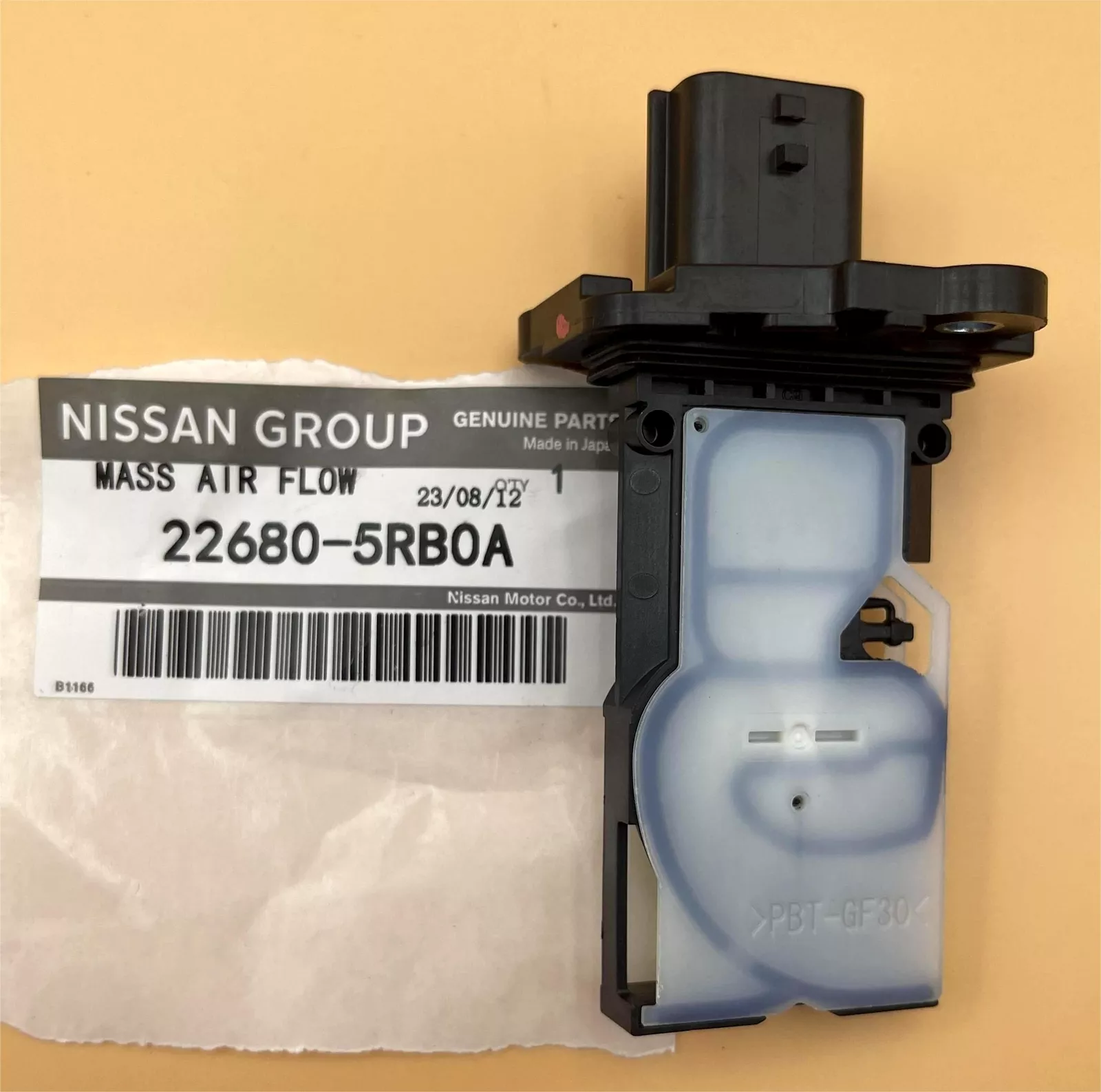 Mass Air Flow MAF Sensor OEM 22680-5RB0A For INFINITI QX60 Mass Air Flow MAF Sensor OEM 22680-5RB0A For INFINITI QX60