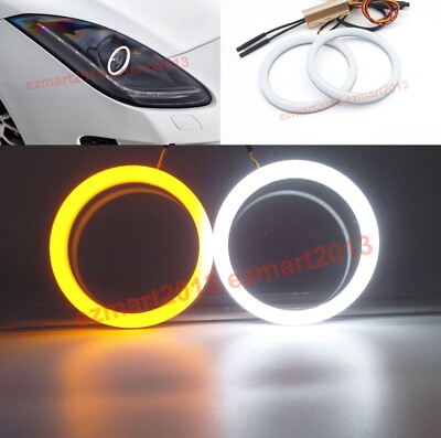Switchback halo ring for Jaguar F-Type 14-17 headlight angel eye DRL Turn Signal