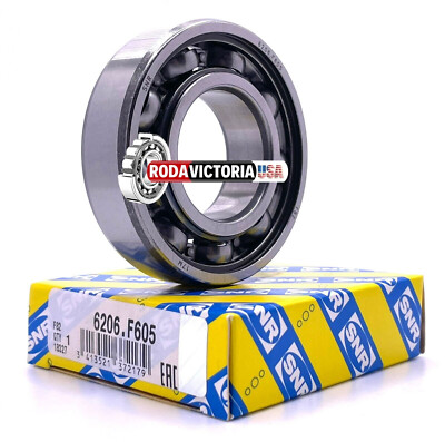 SNR 6206 F605 Ball Bearing Open 30x62x16mm HIGH TEMPERATURE