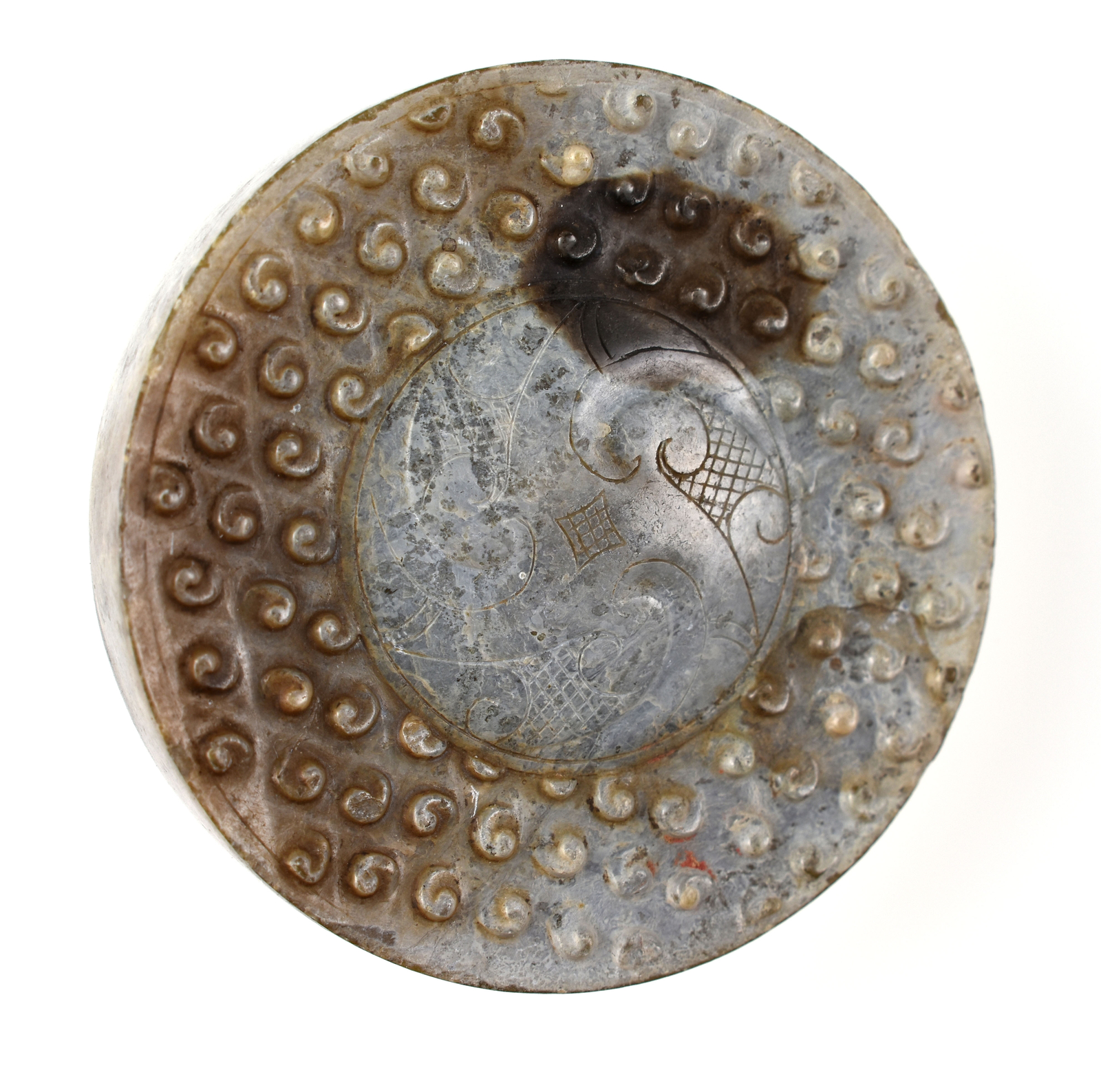 CHINESE HAN DYNASTY JADE POMMEL