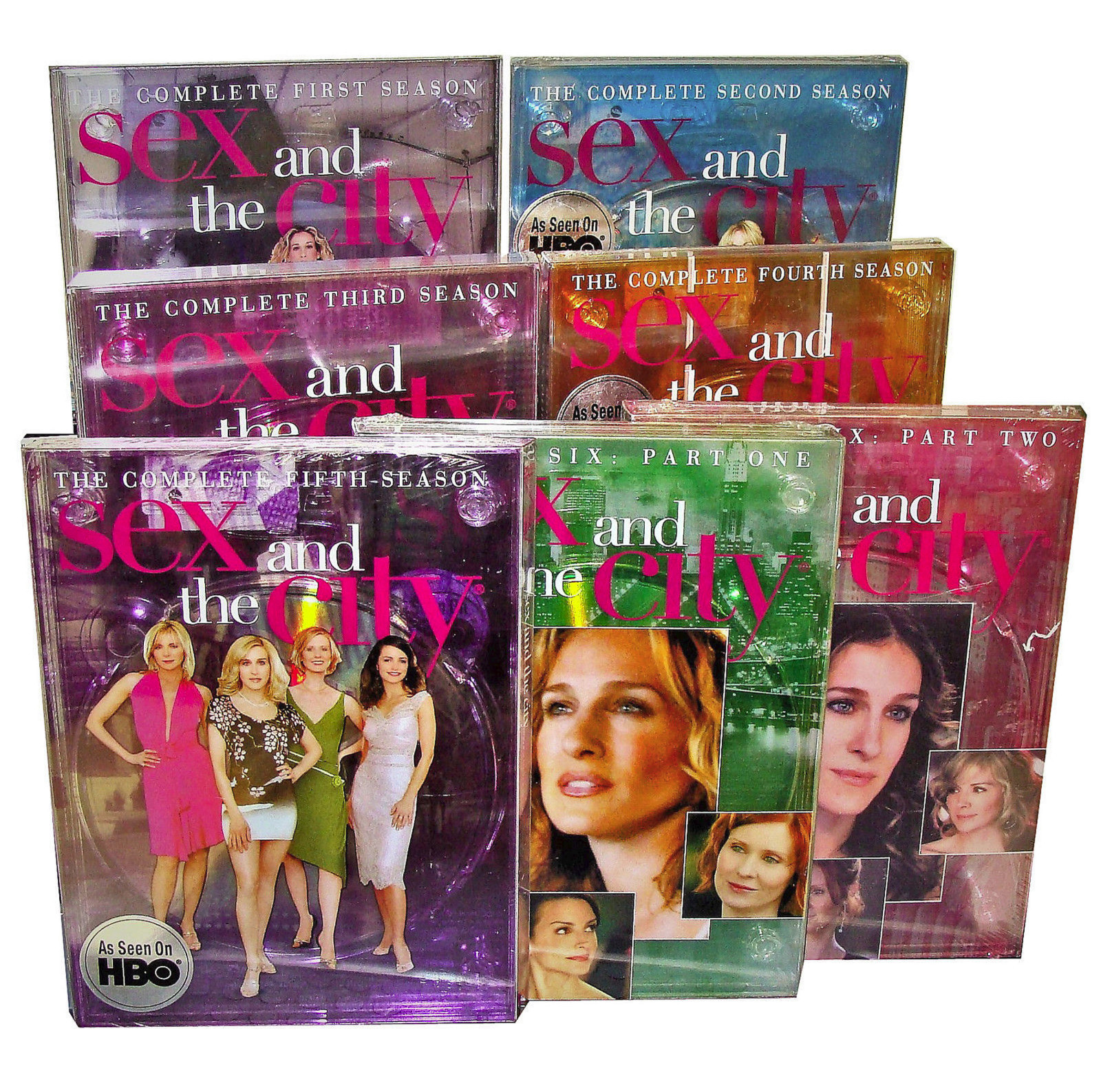 Film Sex And The City 1 Sex and the City COMPLETE SERIES R1 USA Seasons 1, 2, 3, 4, 5, 6a, 6b 2
