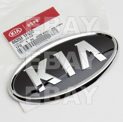 KIA Logo Rear Trunk Tail Emblem Badge 1P For 2005-2010 Sportage OEM Parts
