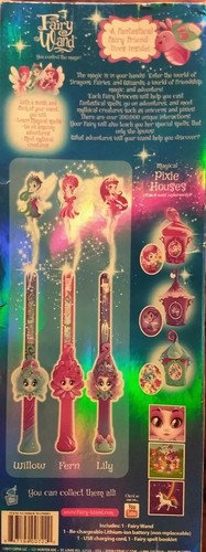 Of Dragons Fairies & Wizards Fairy Princess Fern Fairy Wand Pink Cepia LLC New