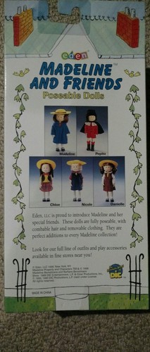 New Rare Madeline and Friends Boy Doll 8