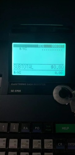 Casio Electronic Cash Register SE-S900