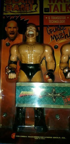 WCW Slam Bam Hollywood Hulk Hogan and Goldberg Walkie Talkies 1999 WWE NWO