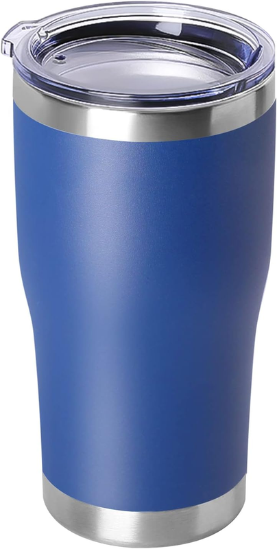 DOMICARE 20Oz Tumbler with Lid Stainless Steel Tumblers Bulk, Double Wall Vacuum