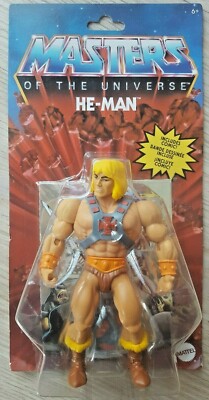 # beschädigte Karte #   ORIGINS HE MAN 2020 MATTEL Masters of the Universe GNN85