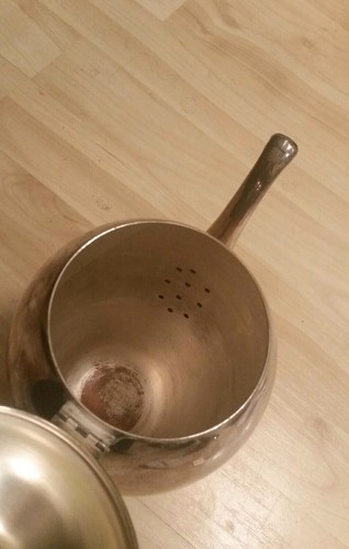 Bristol Silver Co. E.P.C. Water Pitcher, C. 1950's, Footed VGC 10