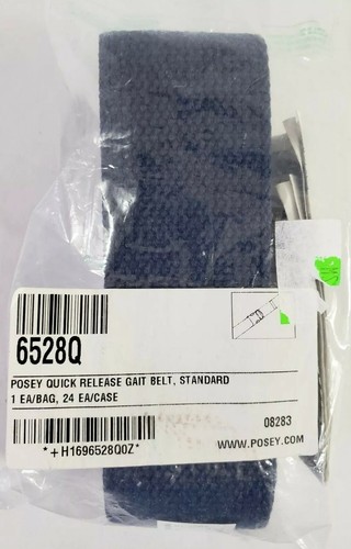 Posey Quick-Release Gait Belt 6528Q Navy Standard Belt 52