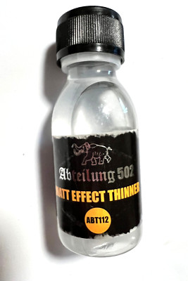 ABTEILUNG 502 ABT112 OIL PAINT MATT EFFECT THINNER 100ML