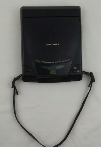 Vintage 1992 Optimus CD-3260 Portable CD Player Tested RadioShack Discman WORKS