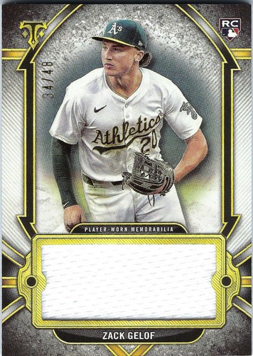 2024 Topps Triple Threads - Zack Gelof #RJR-ZG