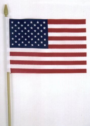 USA Stick Flag 4 x 6 with Stand #FL1009