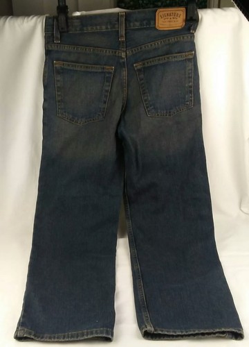 BOYS JEANS LEVIS Signature Loose Fit Sz 12 Reg Med Wash *Adjustable waist*
