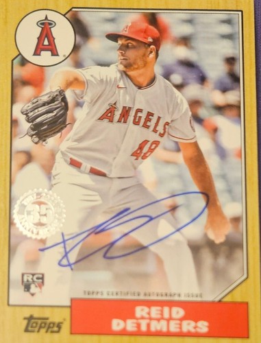 2022 Topps Update Series - Reid Detmers #87BA-RD