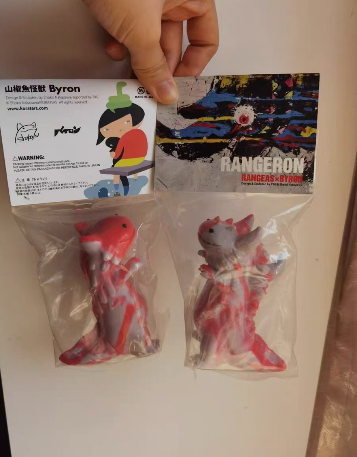 その他 byron rangeron nakazawashoko T9G Shoko Nakazawa Byron + Rangeron Designer Figures H10CM