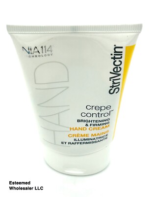 STRIVECTIN NIA114 Crepe Control Brightening & Firming Hand Cream 2oz w/o box