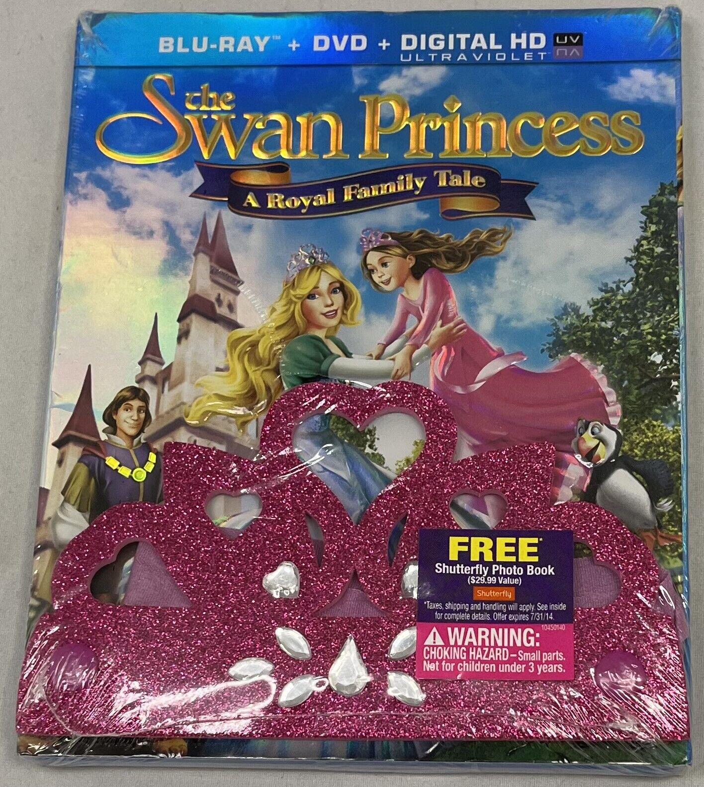 Brand New The Swan Princess A Royal Family Tale Blu-ray DVD Brand New The Swan Princess A Royal Family Tale Blu-ray DVD