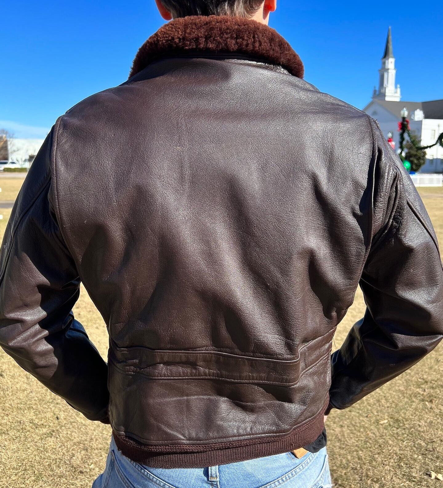 1950s Korean / Vietnam War US Navy G-1 Flight Jacket Cagleco 1950s Korean / Vietnam War US Navy G-1 Flight Jacket Cagleco