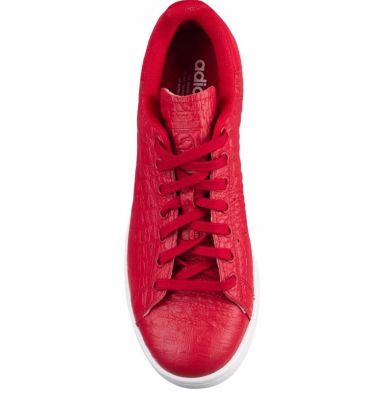 stan smith croco adidas marron