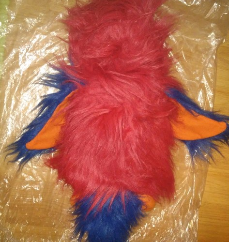 Extremely RARE GEMMY POLLY the REPEATING PARROT HAND PUPPET