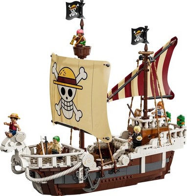 La Nave Pirata Di Going Merry One Piece IDEA REGALO BAMBINI |75639 1376pcs | MOC