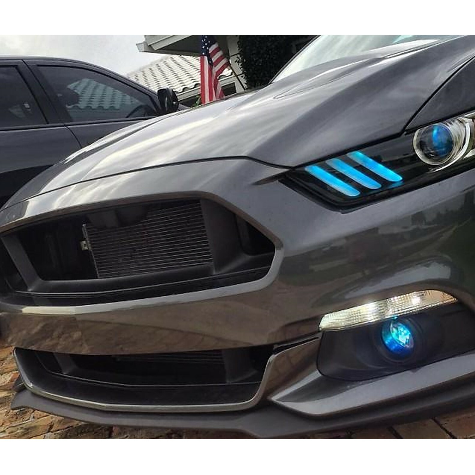 マルチカラー デーモンアイキット 2015-2017 Ford Mustang Amazon.com: Diode Dynamics Multicolor Demon Eye Kit