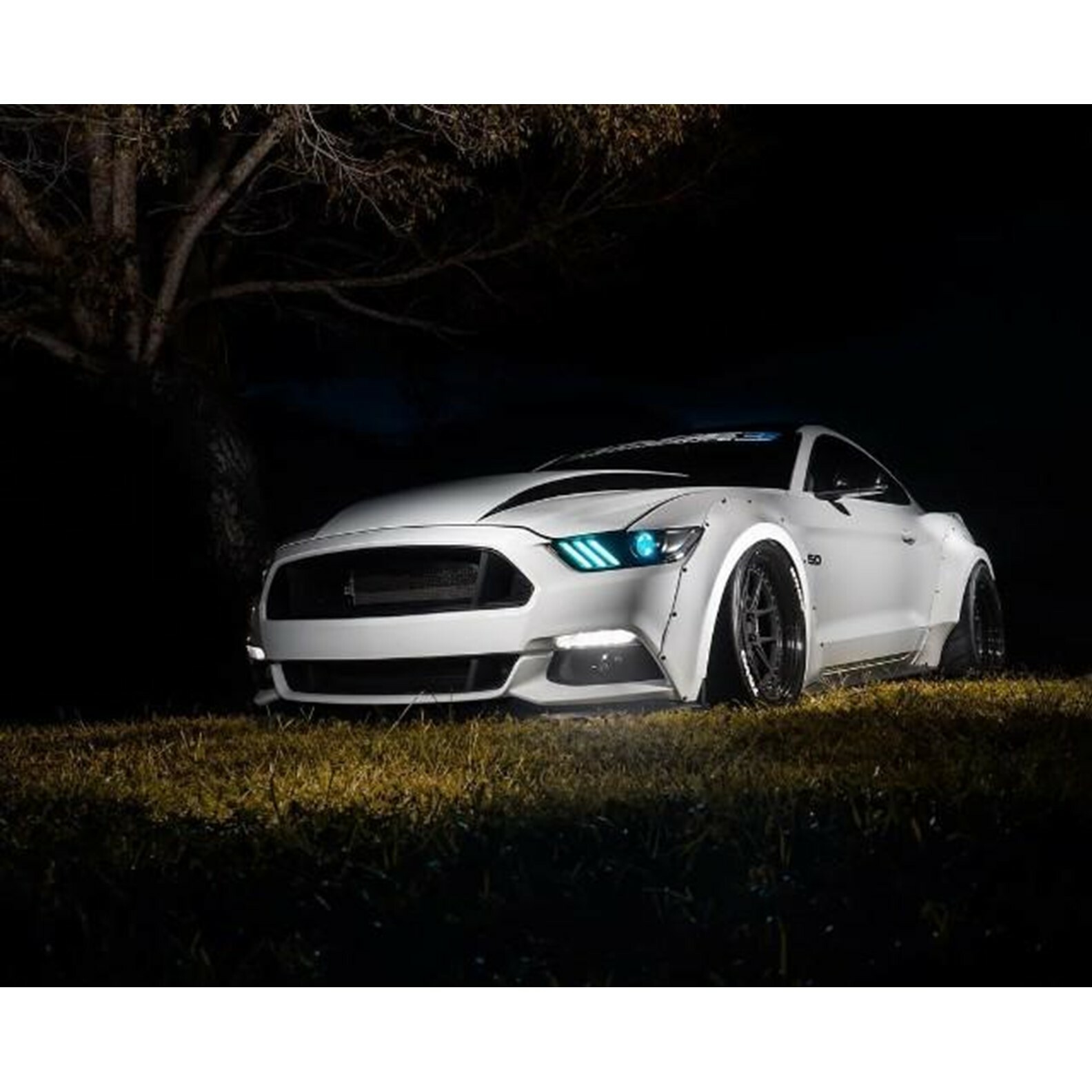 2015-2017 Ford Mustang RGBW Demon Eye LED Multi-Color