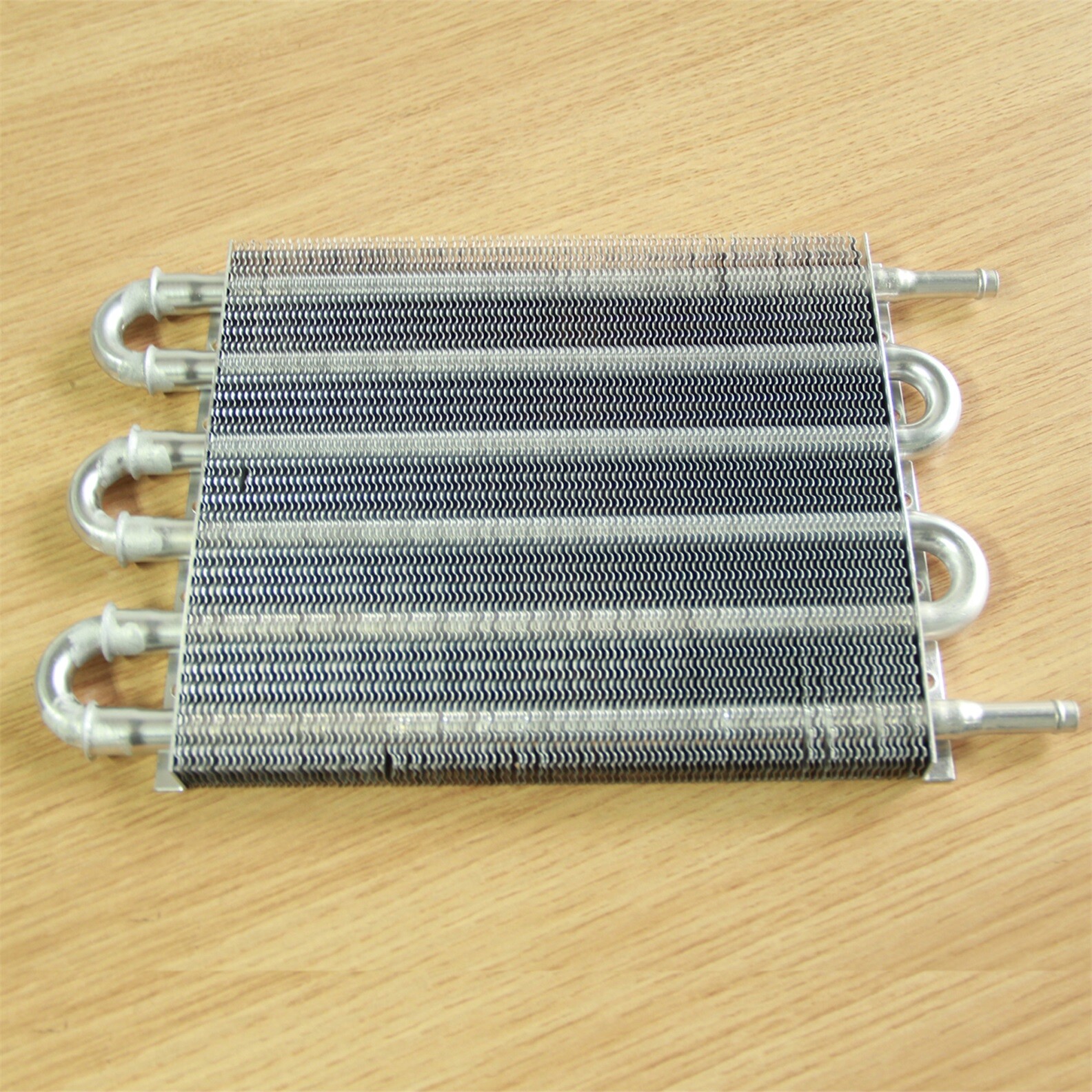 6 Row Aluminum Transmission Oil Cooler Manual To Auto Radiator