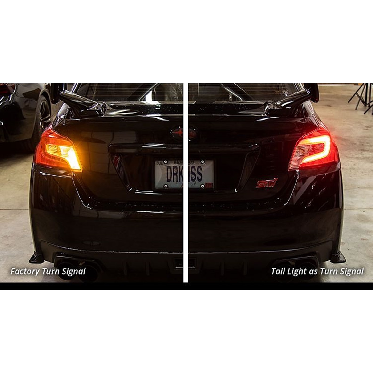 DIY LED Tail as Turn Signal Light Relay Module Kit w/ Resistors Diode