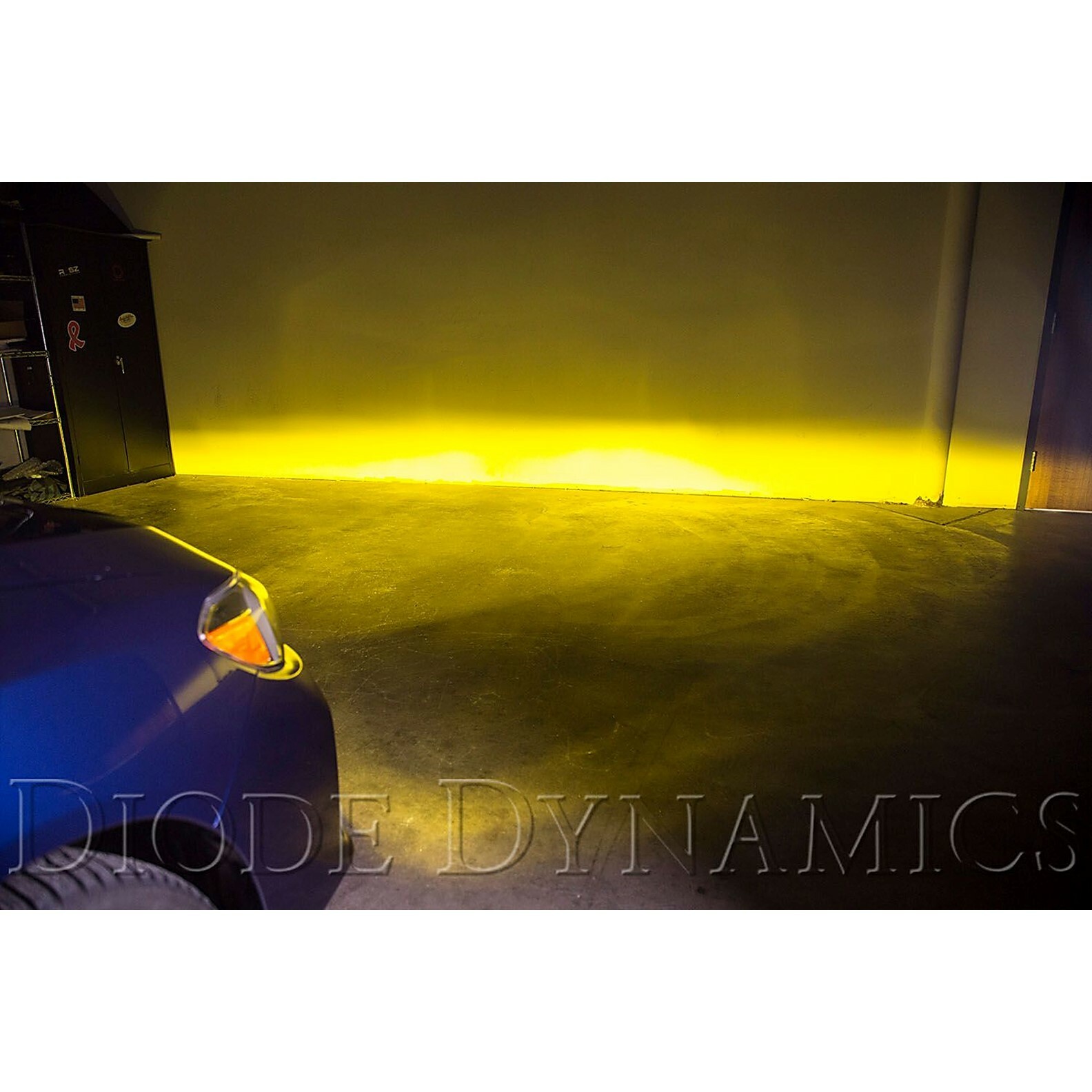 H11 SLF LED Fog Light Lamp Bulb 3000K 780LM Yellow Street Legal Pair