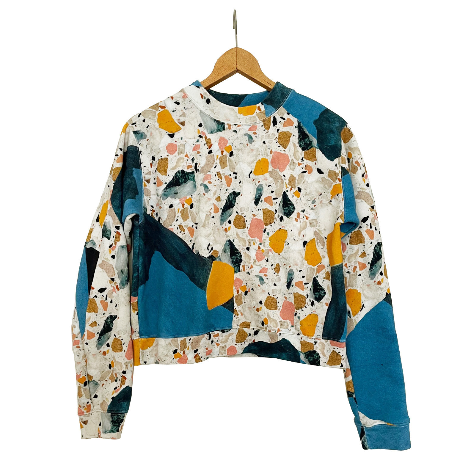 BIRD TERRAZZO スウェット Acne Studios ACNE STUDIOS Sweatshirt Bird Terrazzo Print Crew Neck