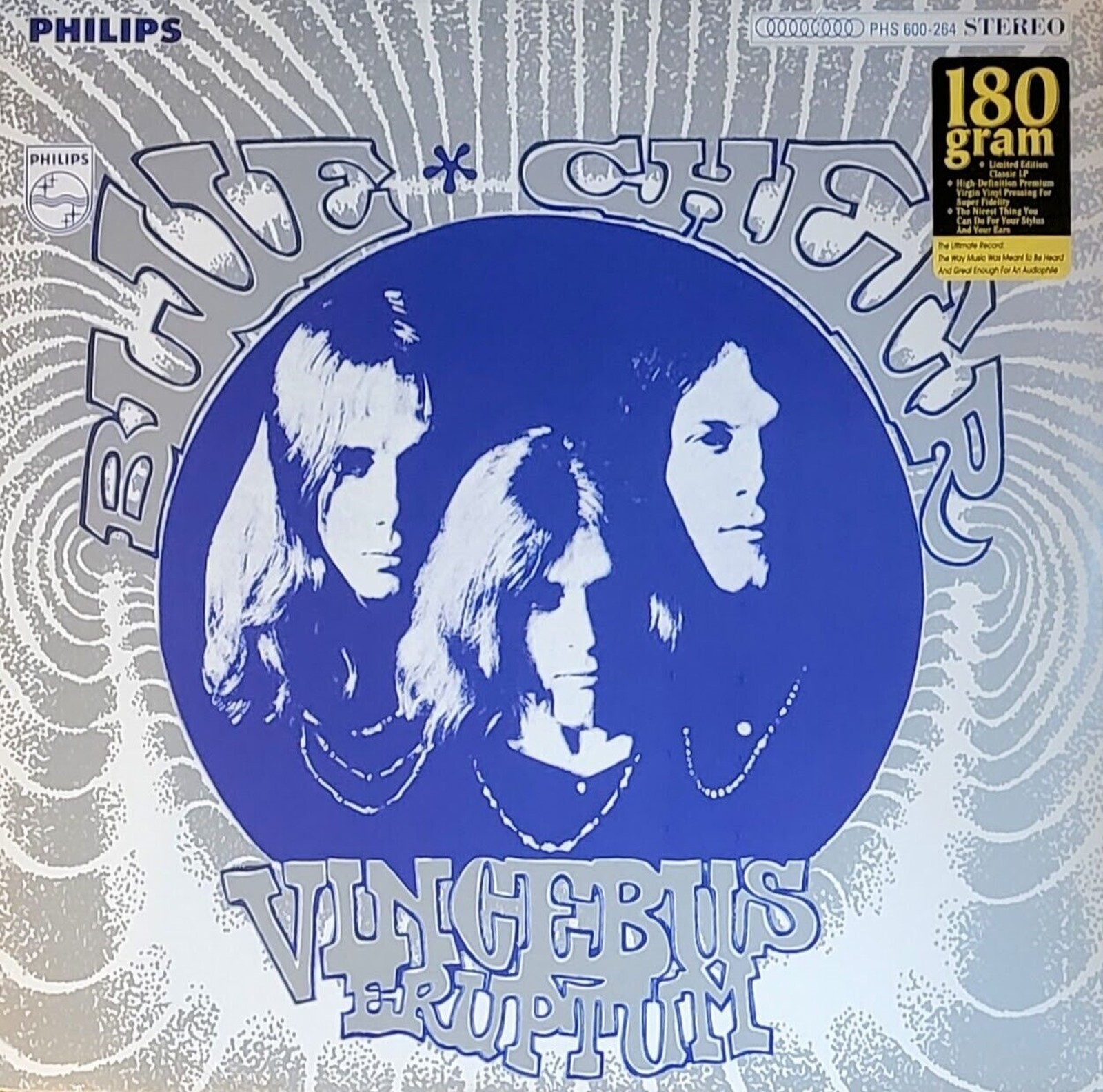 Blue cheer LP レコード PHILIPS BLUE CHEER Vincebus Eruptum PHILIPS RECORDS Sealed 180 Gram