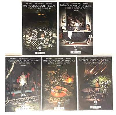 THE NICE HOUSE ON THE LAKE #1 2 3 4 5 SET A ALVARO MARTINEZ 1ST PRINT 2021 DC NM