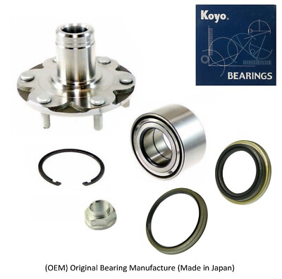 Front Wheel Hub & OEM KOYO Bearing & Seal For TOYOTA 4RUNNER 1996-2002 4WD