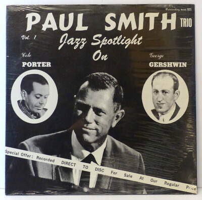 Paul Smith Trio Jazz Spotlight On Porter & Gershwin Vol. 1 LP 1979 SS SEALED