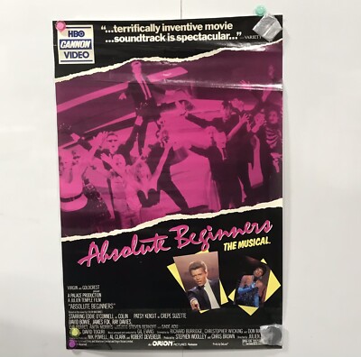 Absolute Beginners 1986 Rolled Poster 38x26