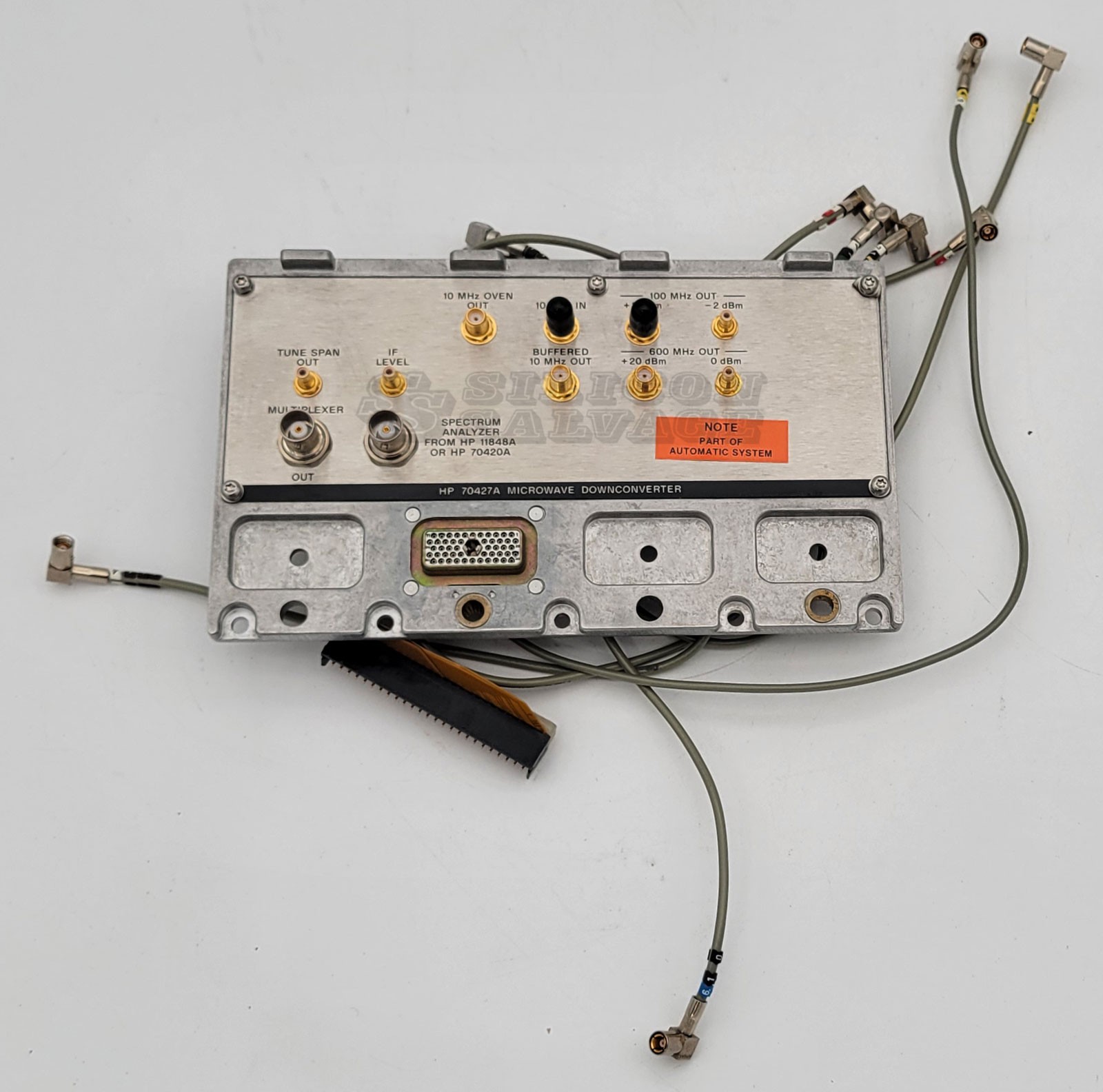 HP Agilent Rear Panel Assy for 70427A
