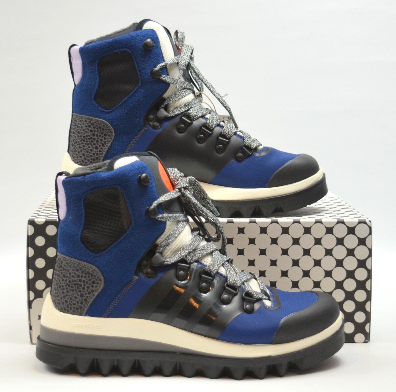 ADIDAS By Stella McCartney Eulampis Winter Boot (Blue/Black ADIDAS By Stella McCartney Eulampis Winter Boot (Blue/Black