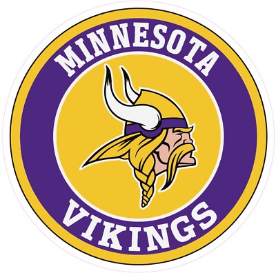 Minnesota Vikings Football HTV Heat Transfer Vinyl Iron On (NOT A PATCH)